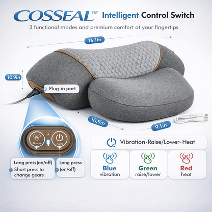 3-in-1 neck pillow massager