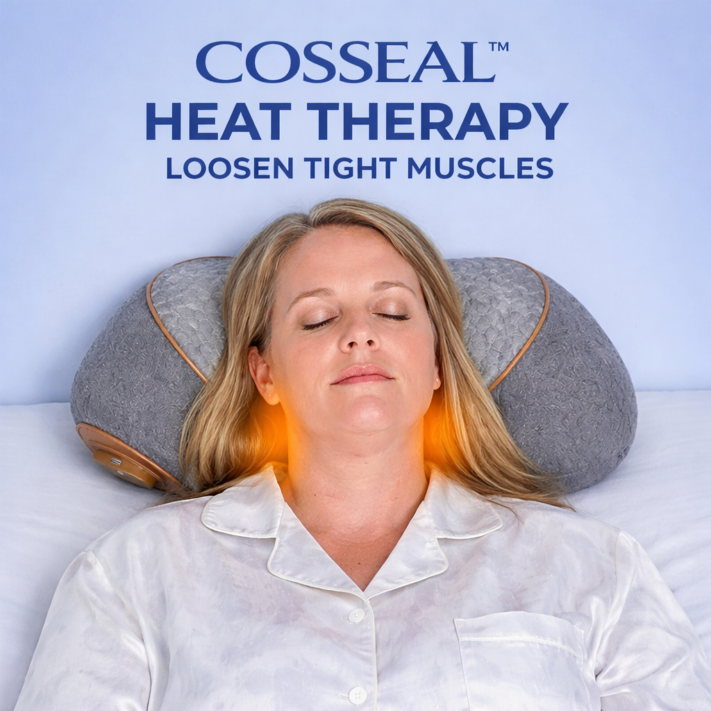 3-in-1 neck pillow massager