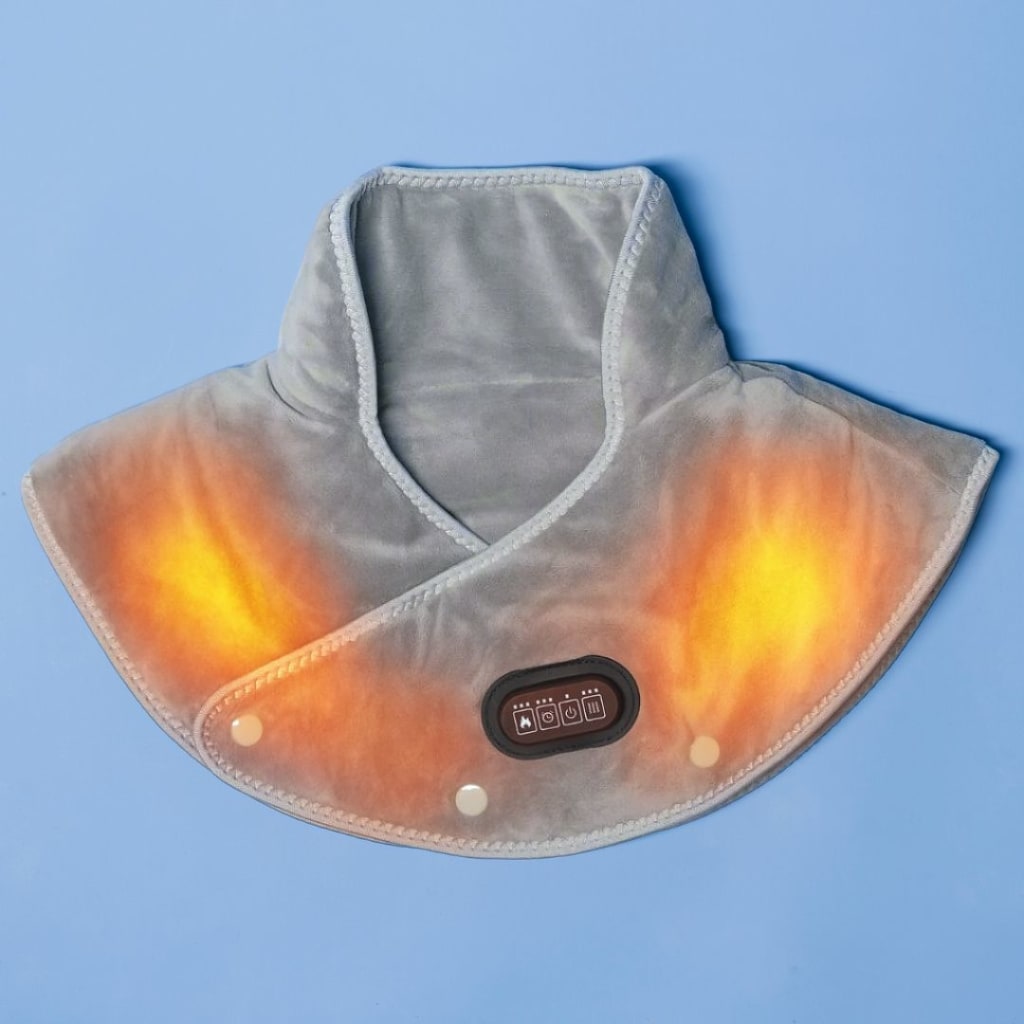 3-in-1 neck pillow massager