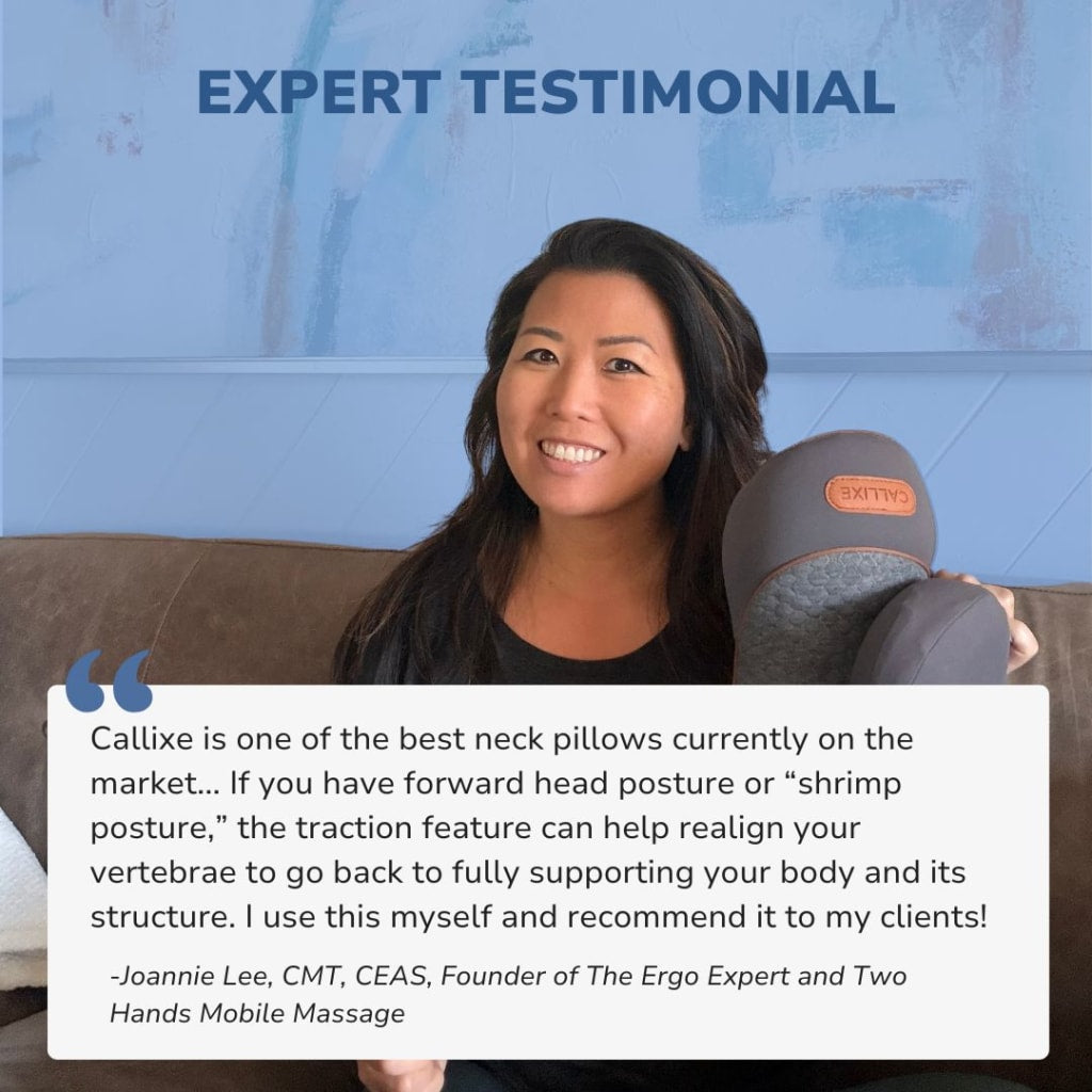 3-in-1 neck pillow massager