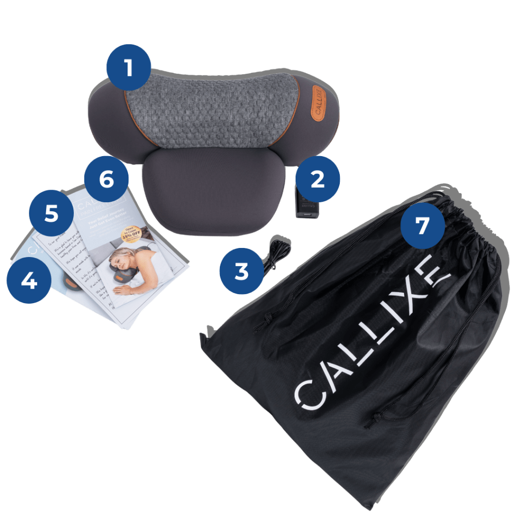 3-in-1 neck pillow massager